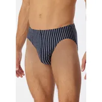 SCHIESSER Slip Baumwoll-Stretch gestreift blau XL 2er Pack