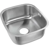stabilo-sanitär Marvin rechts Einbauspüle grau Handbetätigung 445 x 395 mm