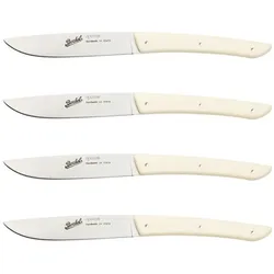 BERKEL Steakmesser creme, 4er-Set, hochwertige Schneidemesser von Berkel