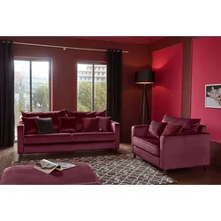 Guido Maria Kretschmer Home&Living Hocker »Renesse« Guido Maria Kretschmer Home&Living rot