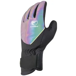 Chiba Winter-Fahrradhandschuhe Roadmaster Reflex bunt/schwarz - 1 Paar