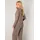 Base Level V-Ausschnitt-Pullover taupe 46