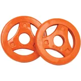 Tunturi Aerobic Hanteln - Kurzhantelgewichte - 2X 0,5 kg - 30mm - Orange