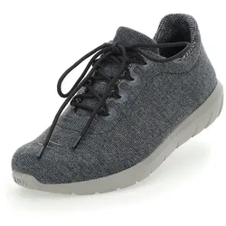 UYN Sneaker-Laufschuhe Living Cloud (Merinowolle, leicht und flexibel) darkgraumelange Herren