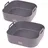 LURCH Heißluftfritteusen-Einsatz S 2er Set iron grey aus Silikon mit UV ProTech Oberflächenveredelung