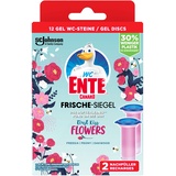 WC-Ente First Kiss Flowers 36 ml Blume Gel Toilettengelplättchen