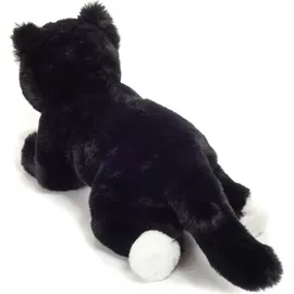 Teddy-Hermann Schlenkerkatze 30 cm schwarz