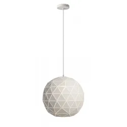 Deko-Light Pendelleuchte Asterope rund 500mm Weiß