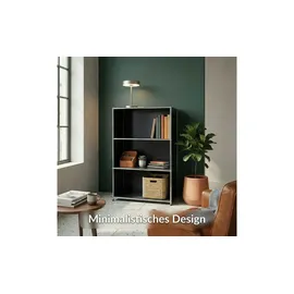 Floordirekt Metallregal 75 x 40 x 120 cm Schwarz