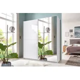 möbel-direkt.de Schwebetürenschrank Princess 179 x 198 x 65 cm Weiß