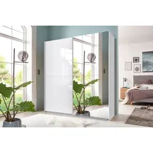 möbel-direkt.de Schwebetürenschrank Princess 179 x 198 x 65 cm Weiß