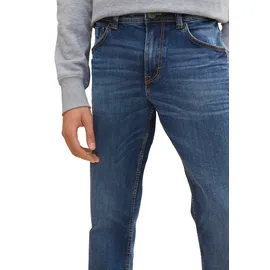 Tom Tailor Marvin Straight Jeans Used Mid Stone Blue Denim 32 30