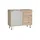 Möbel Kraft Waschbeckenunterschrank 66 x 58 x 29,5 cm Eiche