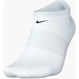 Nike Everyday Lightweight No-Show-Trainingssocken White/Black 34-38