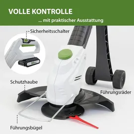 Trutzholm Akku Rasentrimmer 20 V inkl. 2 x 2,0 Ah und Ladegerät