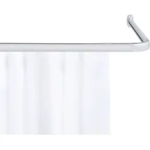 Wenko Duschvorhangstange L-Form 0 x 0 cm silber