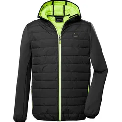 KILLTEC Kinder Funktionsjacke KOS 349 BYS JCKT, schwarz, 128