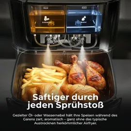 Balter Home Heißluftfritteuse HL-710 schwarz