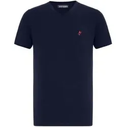 Jacey Quinn  T-Shirts & Poloshirts Diggory Regular Fit V-Neck T-shirt  in, EU 3XL