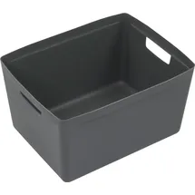 Kangaro Aufbewahrungsbox 28 l 1-tlg. Grau