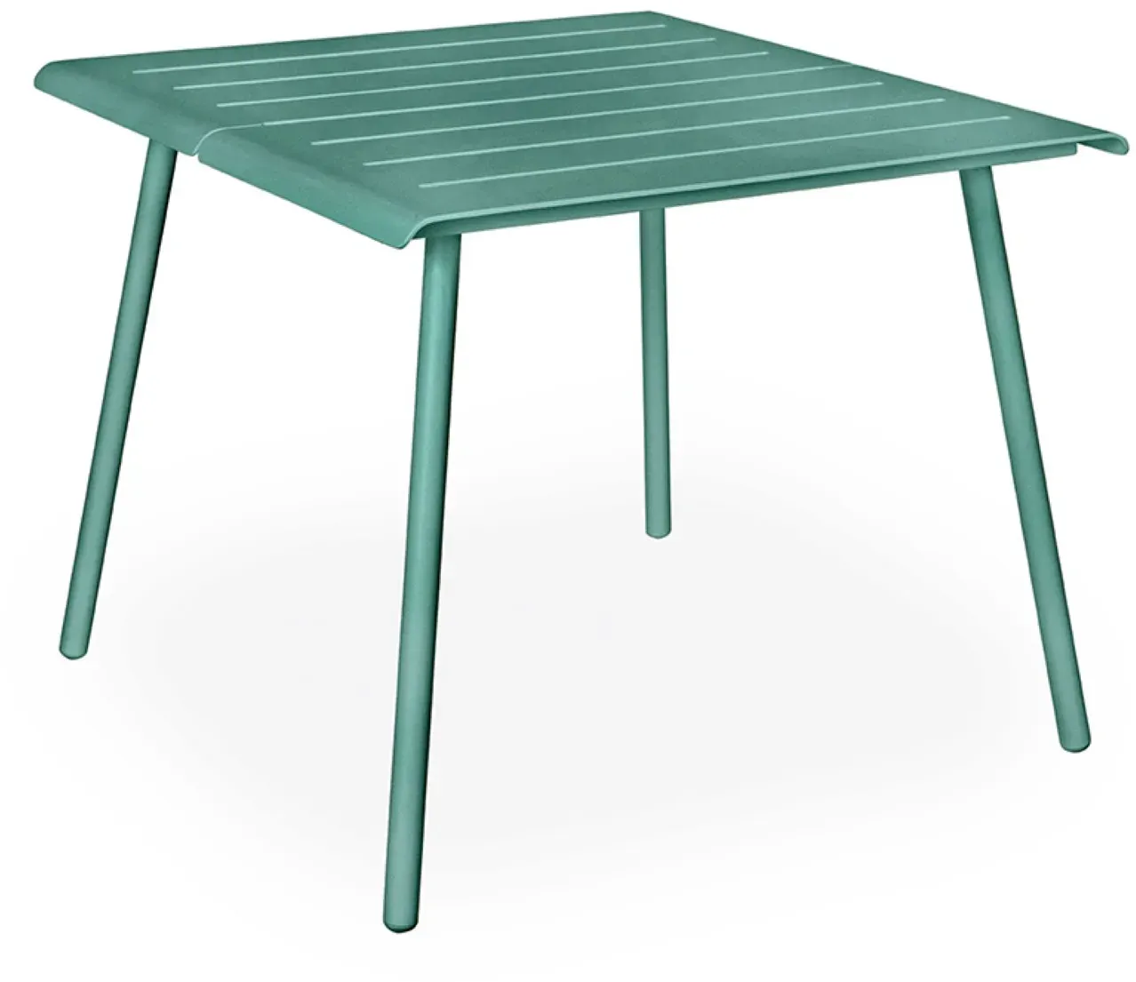 Vapio Outdoortisch Aluminium 90x90x74 cm Salbei