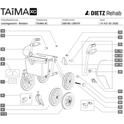 02 - Dietz Reifen 12'' Schwalbe für TAiMA XC