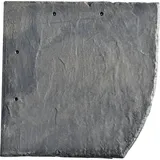 Stabuflex Schindel Bogenschnitt Rechts Anthrazit 25x25 Cm Dach Wand Verkleidung