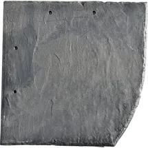 Stabuflex Schindel Bogenschnitt Rechts Anthrazit 25x25 Cm Dach Wand Verkleidung