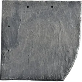 Stabuflex Schindel Bogenschnitt Rechts Anthrazit 25x25 Cm Dach Wand Verkleidung
