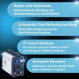 STAHLWERK SRG 300 Pro Schweißnaht-Reinigungsgerät zur Nahtveredelung