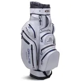 Big Max Cartbag Silencio 2 - Wasserabweisende Golftasche Silber