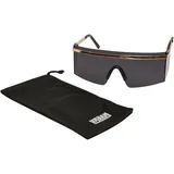 URBAN CLASSICS Unisex Sunglasses Sardinia Sonnenbrille, Black/Gold, Einheitsgr e EU