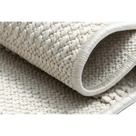 Myflair Teppich "Silly, LAGERRÄUMUNG", beige (cream), B:100cm H:8mm L:160cm, Polypropylen, MYFLAIR MÖBEL & ACCESSOIRES, Teppiche, Teppich, Uni Farben, Hoch-Tief Effekt, Outdoor geeignet, Balkon, Terrasse