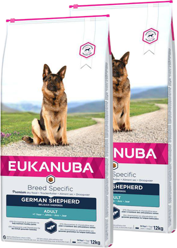 Eukanuba Breed Specific German Shepherd 2x12kg (Rabatt für Stammkunden 3%)