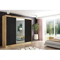 Altdecor Schiebetürenschrank RYFLO (Kleiderschrank Garderobenschrank mit viel Stauraum Moderner
