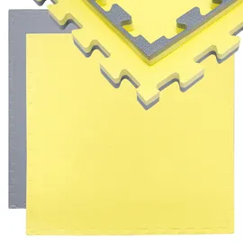 Eyepower 90x90cm Trainingsmatte mit Rand - 20mm Bodenschutz-Matte