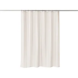 KLEINE WOLKE Duschvorhang Stripia 180 x 200 cm beige