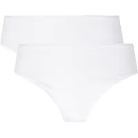 CALIDA Benefit Women Slip 2er Pack Weiß M (44/46)