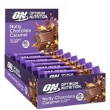 Optimum Nutrition Nutty Chocolate Caramel Protein Bar (10x70g)