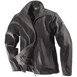 safety and more Softshell-Jacke, Polyester | Elastan, Schwarz, XXL