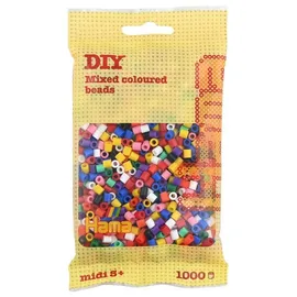 Hama Midi Bügelperlen Mix 1.000 Stück Ø 5,0 mm