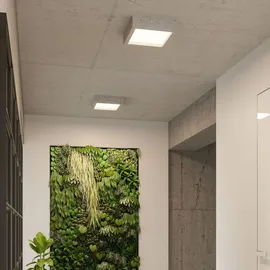 Sollux Deckenleuchte RIZA Beton