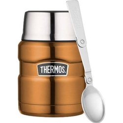 Thermos Thermos Style - Lebensmittelthermoskanne, Thermoskanne, Schwarz, Silber