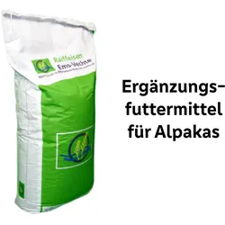 EVita Alpakafutter 20 kg | Hochwertiges Ergänzungsfutter für Alpakas u