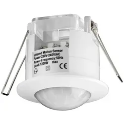 Bewegungsmelder Infrarot zur Unterputz Installation LED geeignet 230V