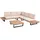 MCW Garten-Garnitur H54 7-tlg. Beige