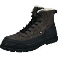 Bugatti Stiefelette in Braun/Schwarz 45