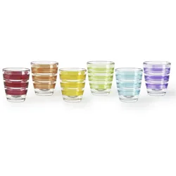 Excelsa Set Von 6 Wasserglas Porto Cervo Glas 27 Cl Bunt