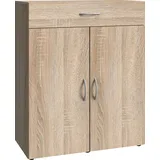WIMEX Kombikommode 80 x 98 x 48 cm Beige / Braun