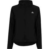 Danish Endurance Windjacke Damen WindbreakerLaufjacke mit Kapuze schwarz SCHWARZ XS